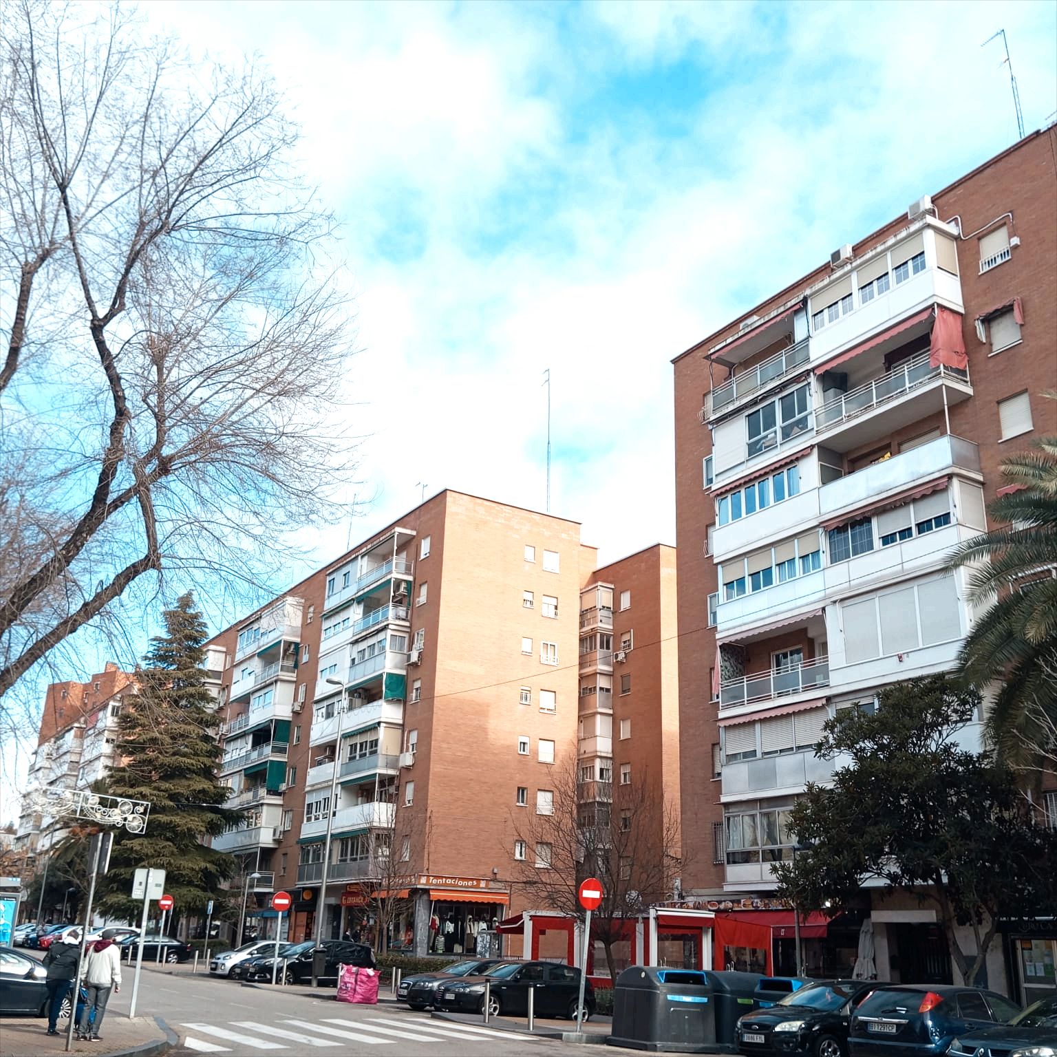 Vista exterior de Piso en venta en  Madrid Capital con Aire acondicionado, Calefacción y Parquet