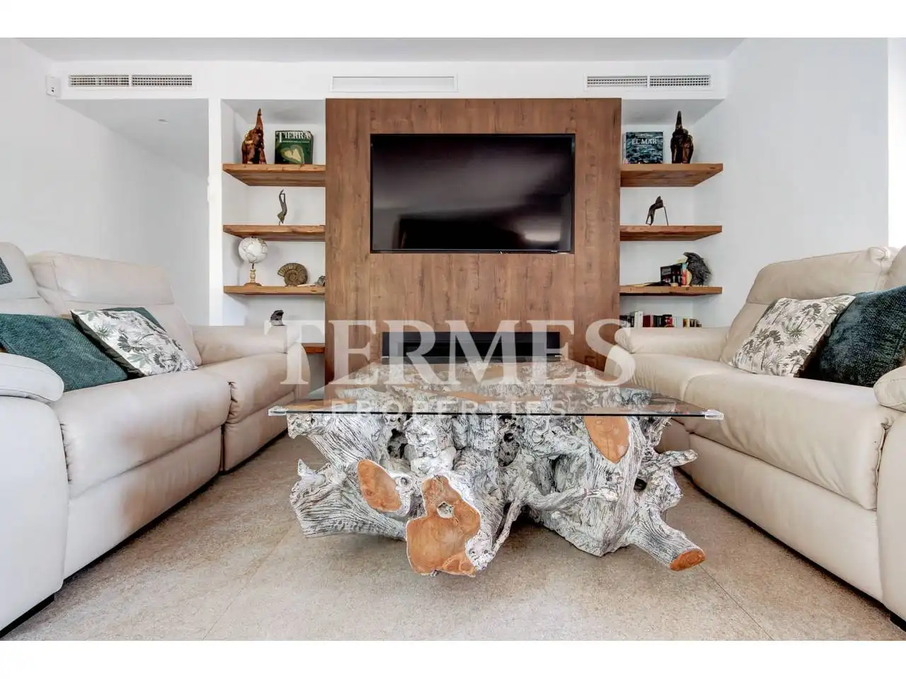 Living room of Houses for rent in Gavà  with Air Conditioner, Heating and Private garden
