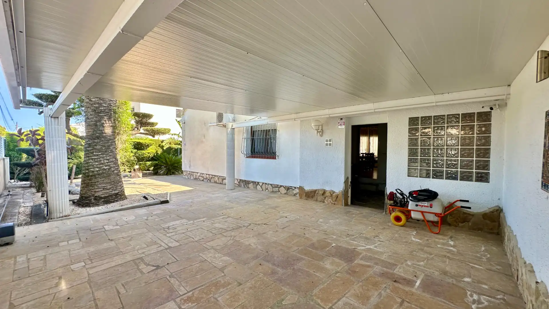 Terraza de Casa o chalet en venta en L'Ametlla de Mar  con Aire acondicionado, Jardín privado y Piscina