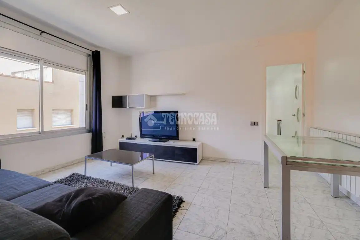 Wohnzimmer von Wohnung zum Verkauf in Terrassa mit Heizung und Terrasse