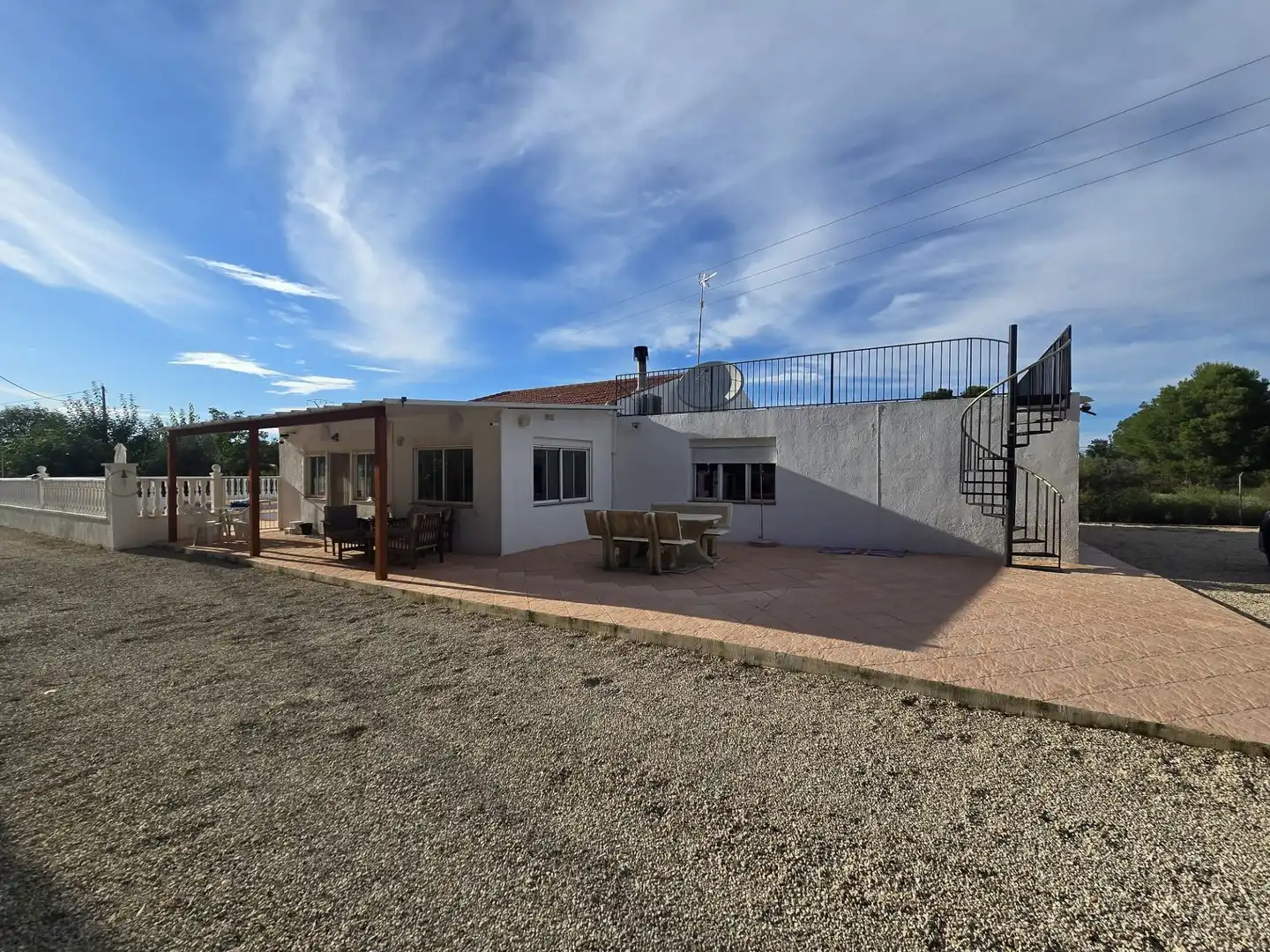 Vista exterior de Casa o chalet en venta en Las Virtudes