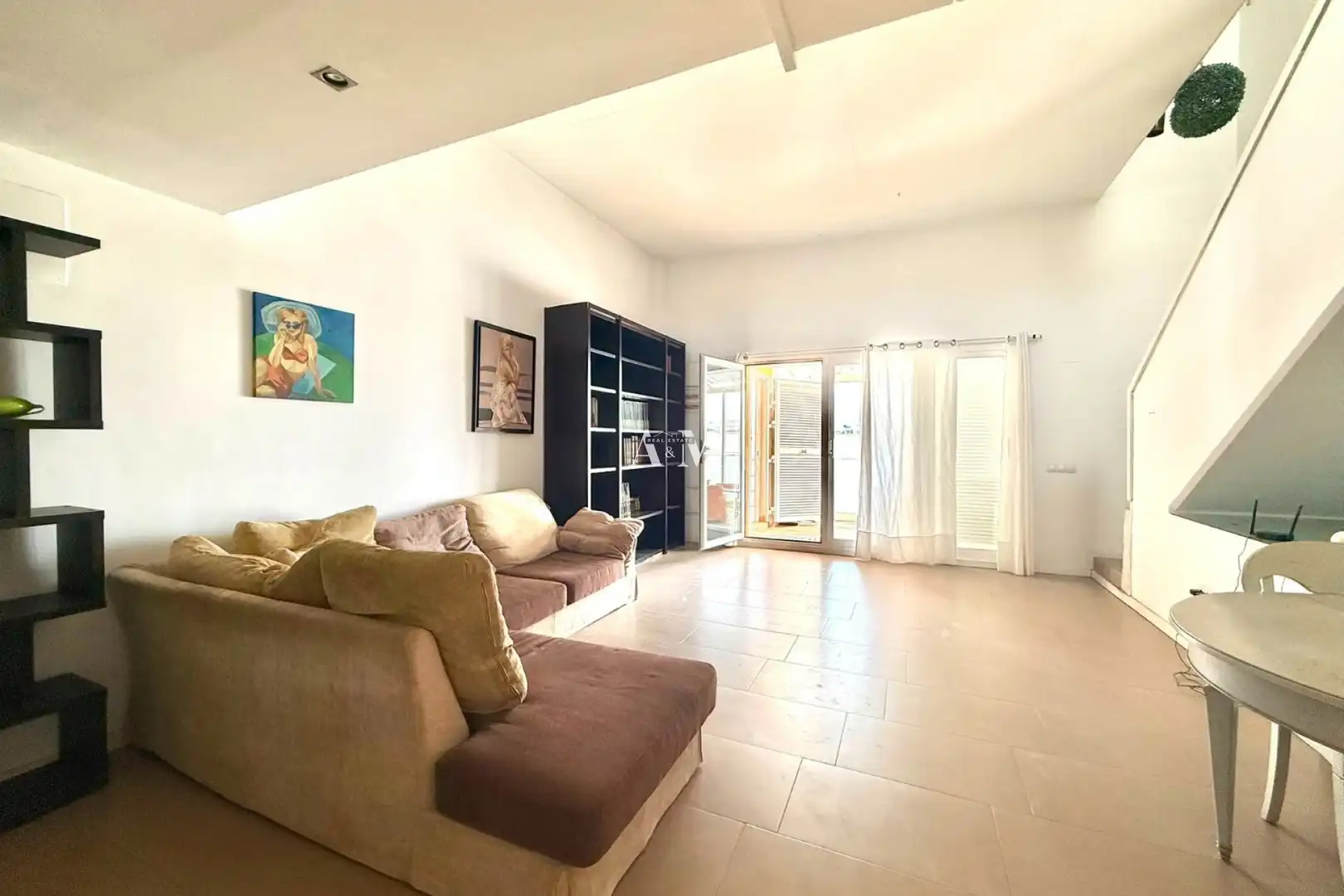 Wohnzimmer von Wohnung zur Miete in San Javier mit Heizung, Terrasse und Schwimmbad