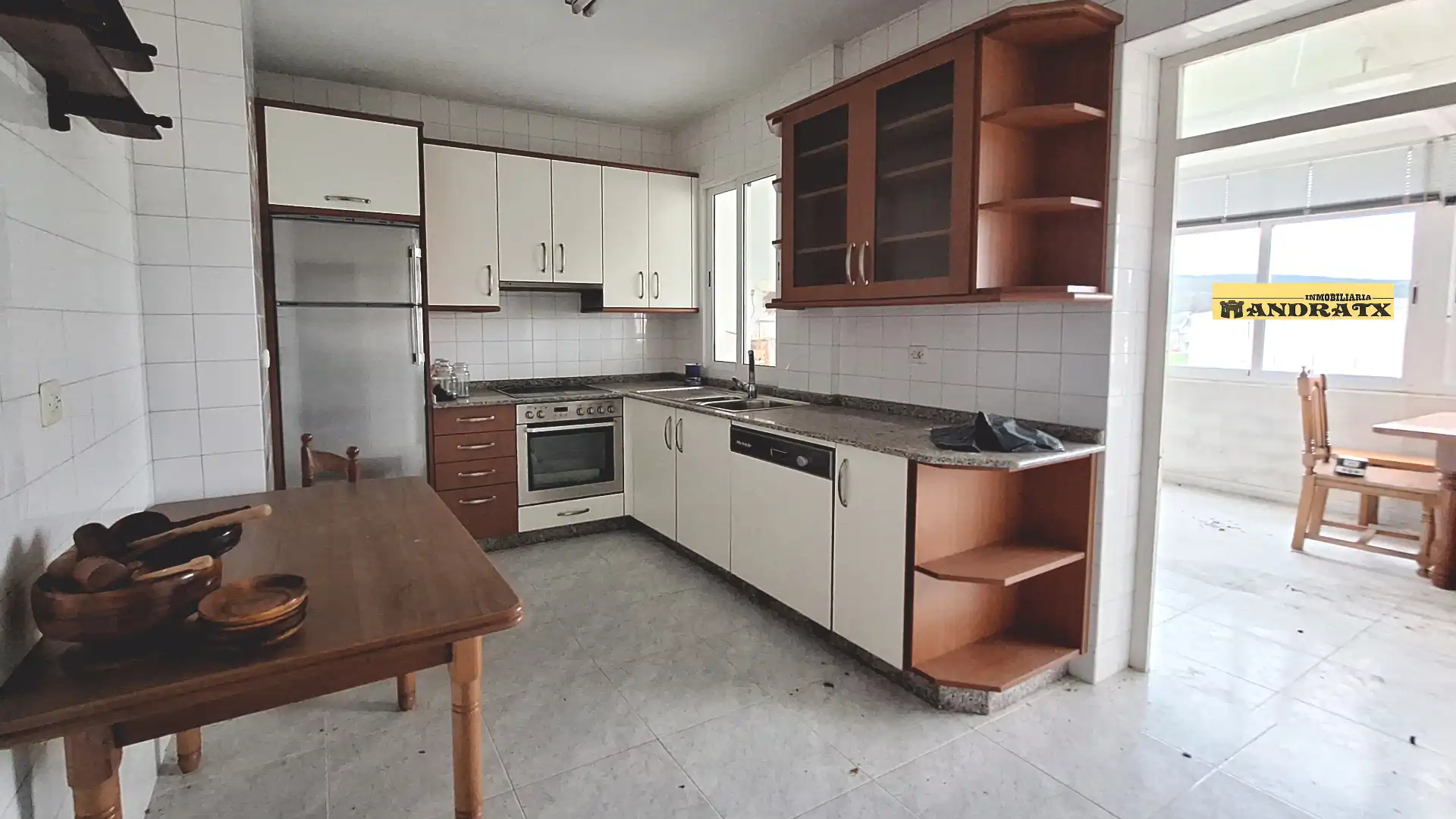 Cocina de Piso en venta en As Pontes de García Rodríguez  con Terraza y Amueblado