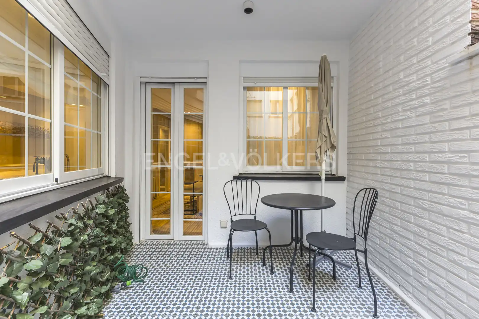 Balcony of Flat for rent in Madrid  with Air Conditioner, Heating and Terrace