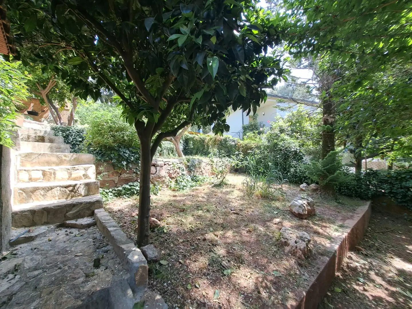Jardí de Casa o xalet en venda en Castellví de Rosanes amb Calefacció, Jardí privat i Terrassa