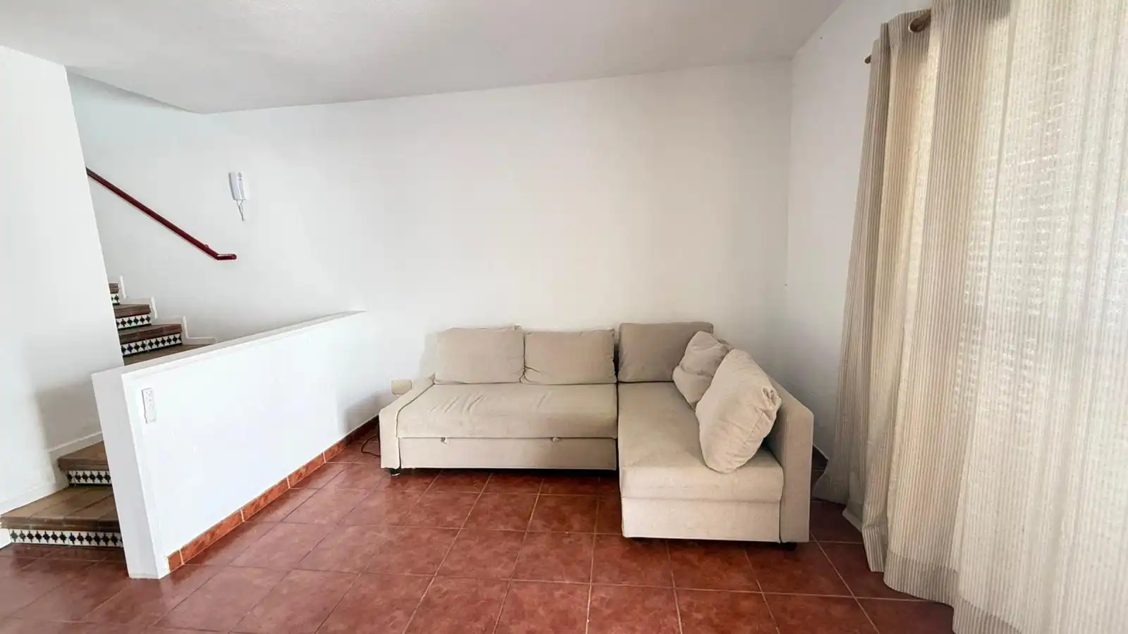 Sala d'estar de Casa adosada de lloguer en Santiago del Teide