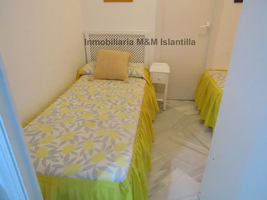 Bedroom of Apartments for sale in Islantilla  with Air Conditioner, Private garden and Terrace