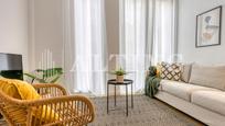 Living room of Flat for sale in  Barcelona Capital  with Air Conditioner, Terrace and Balcony