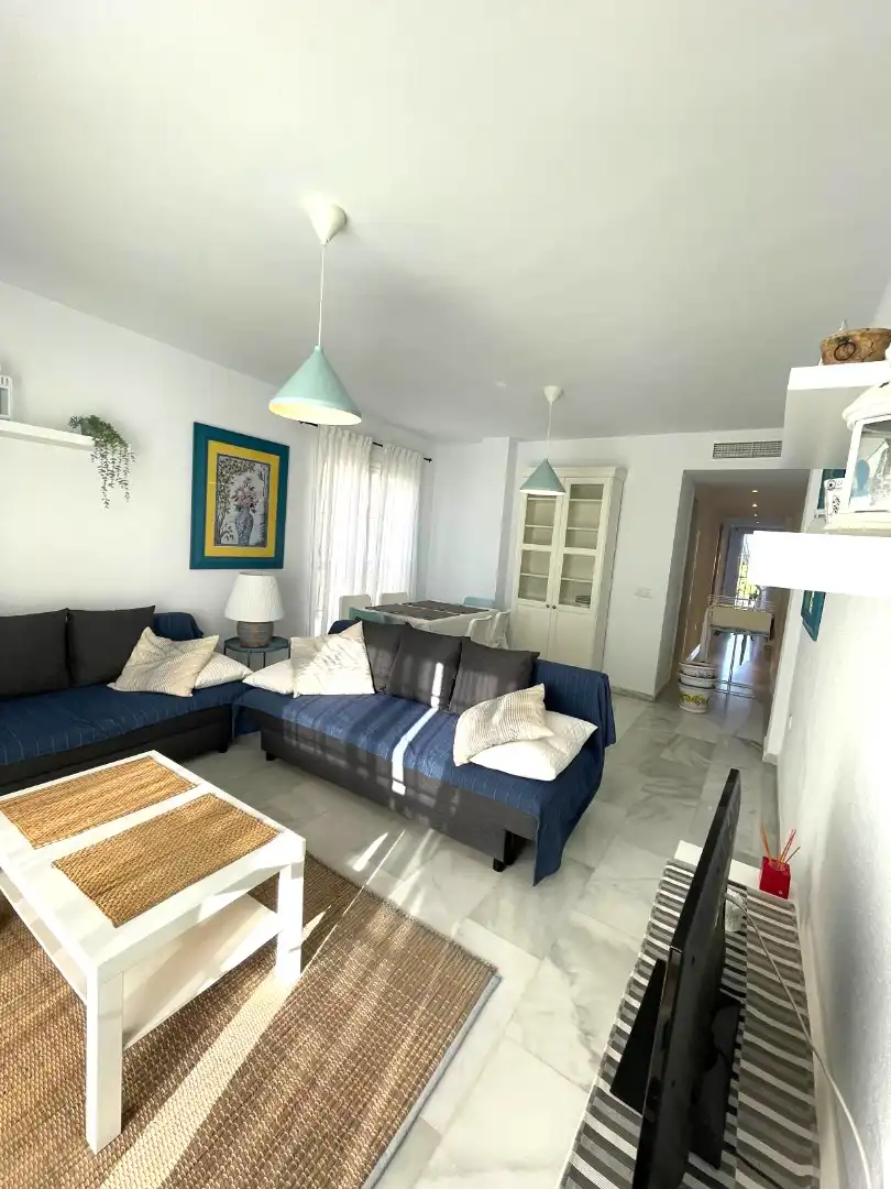Sala de estar de Apartamento en venta en Rincón de la Victoria con Aire acondicionado y Amueblado