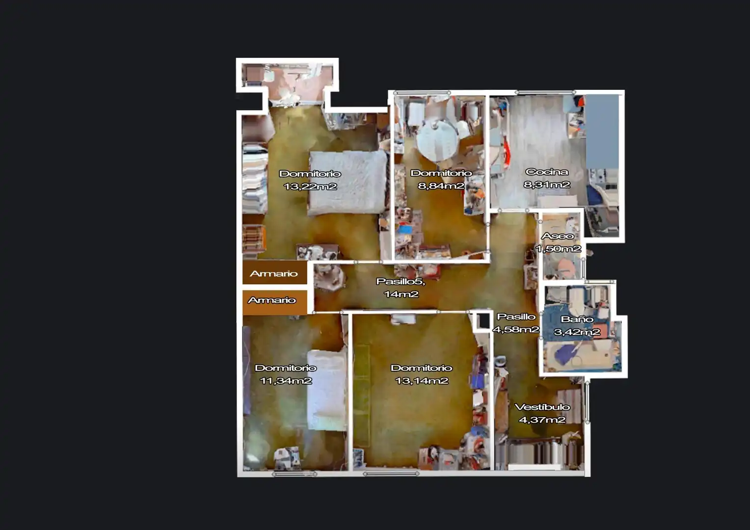 Wohnung zum Verkauf in Madrid mit Heizung und Balkon