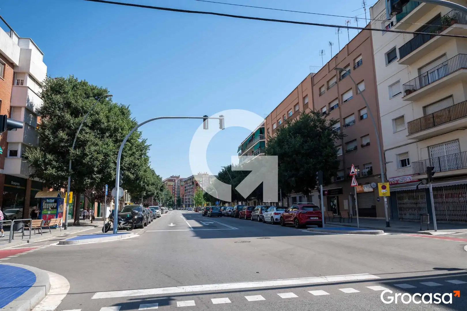 Vista exterior de Dúplex en venta en Granollers con Calefacción, Terraza y Amueblado