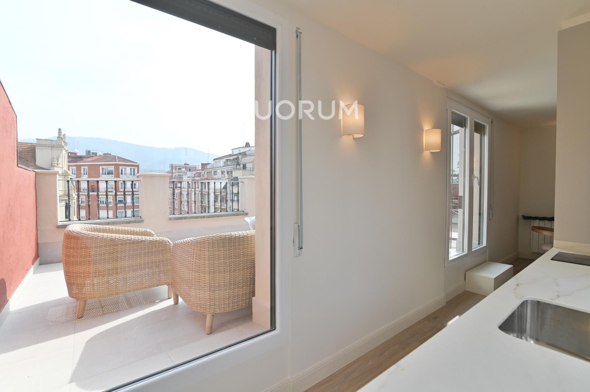 Bedroom of Flat to rent in Bilbao   with Terrace and Balcony