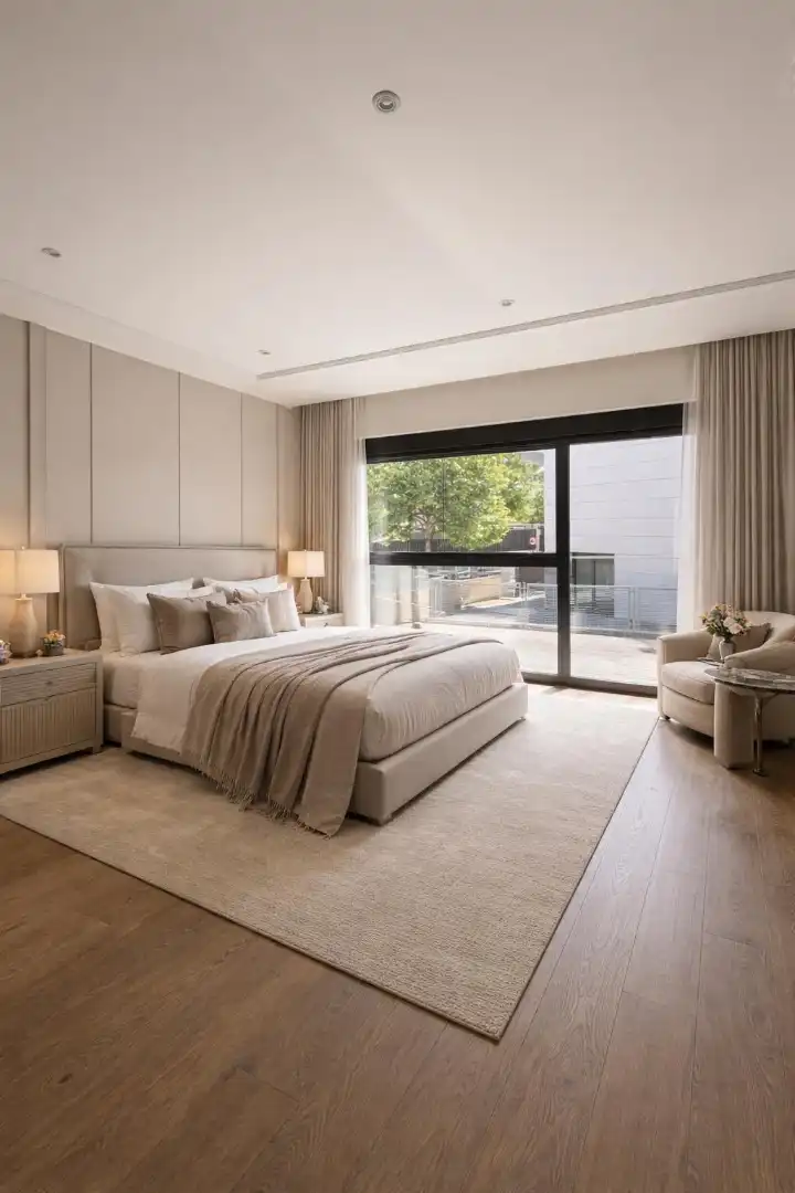 Habitación de Casa adosada en venta en Boadilla del Monte con Aire acondicionado, Calefacción y Jardín privado