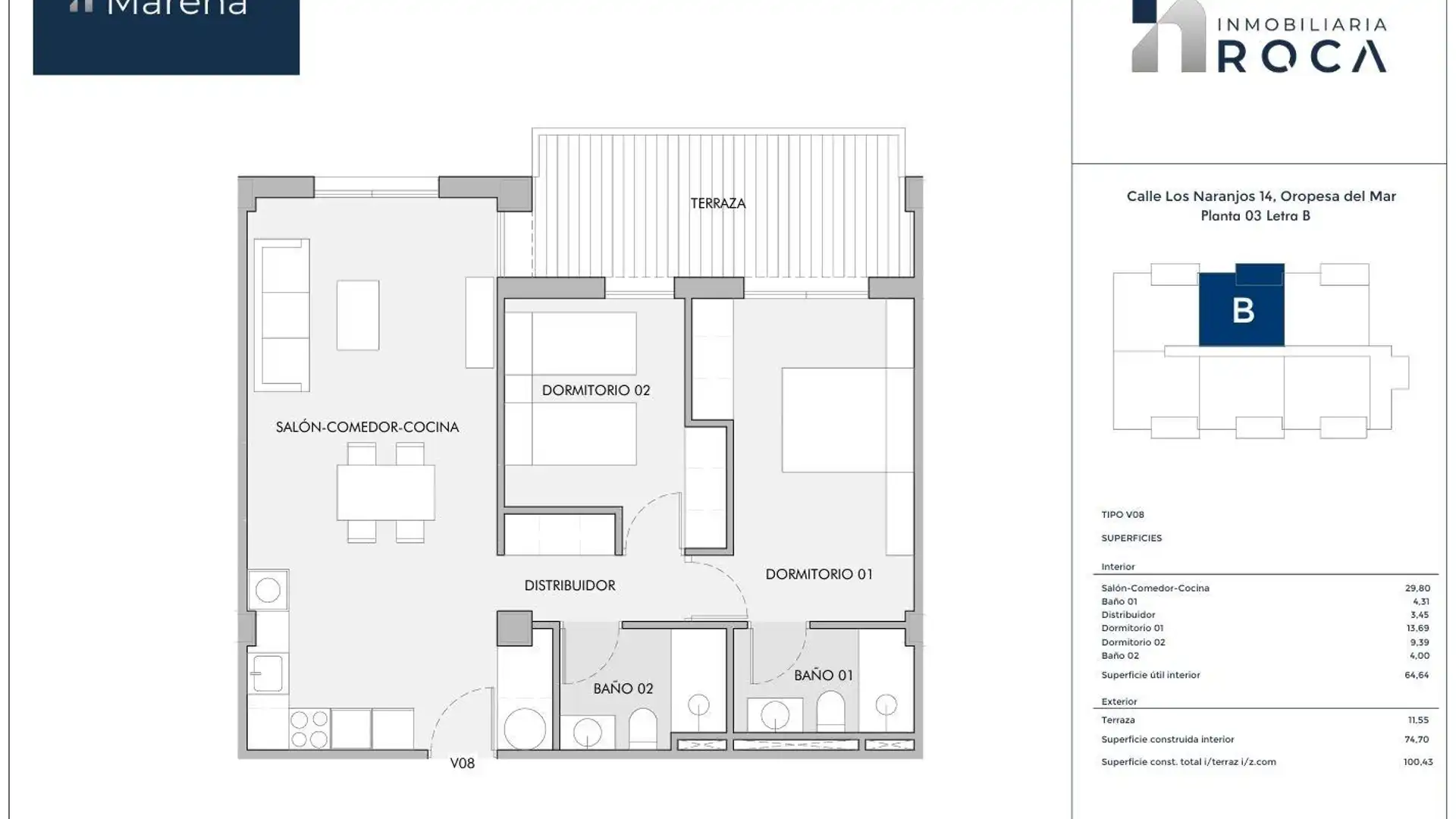 Apartments for sale in Calle LOS NARANJOS, 14, Playa de la Concha