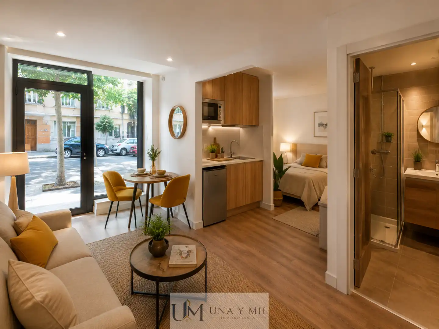 Bedroom of Apartments for sale in Salamanca  with Air Conditioner and Heating
