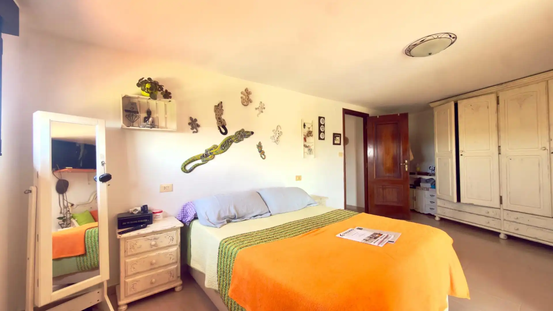 Bedroom of Houses for sale in Ribeira  with Heating, Private garden and Terrace