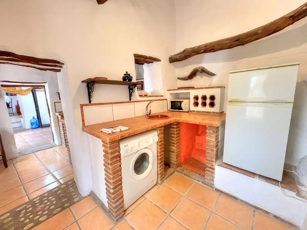 Cocina de Finca rústica en venta en Benamargosa con Jardín privado y Amueblado