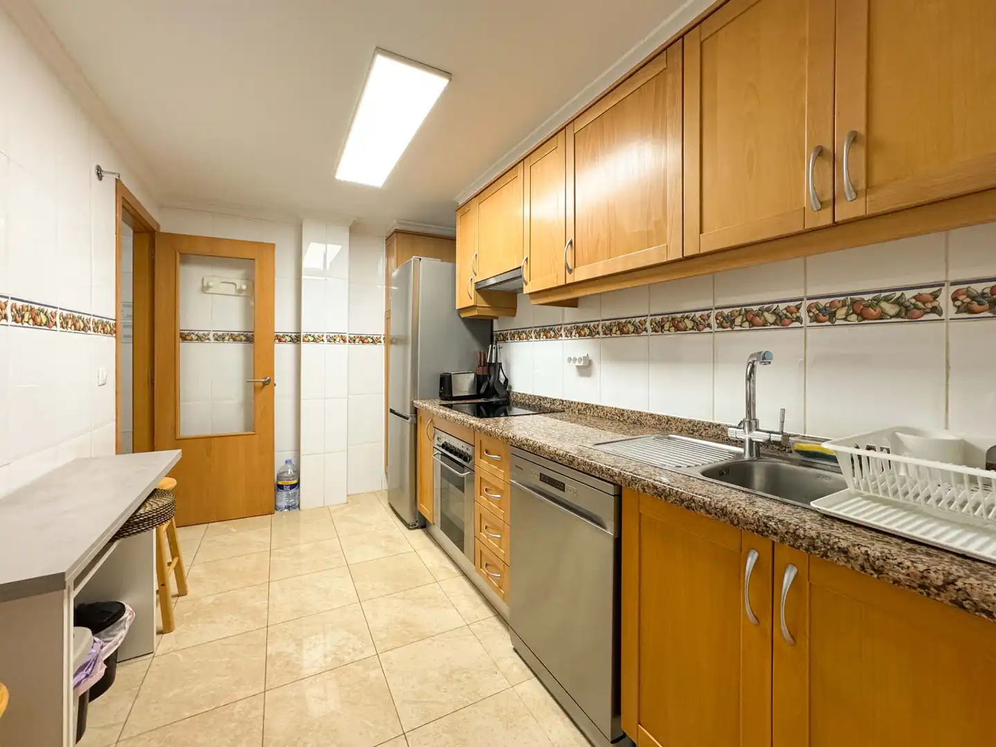 Kitchen of Flat for rent in Dénia  with Air Conditioner, Terrace and Furnished