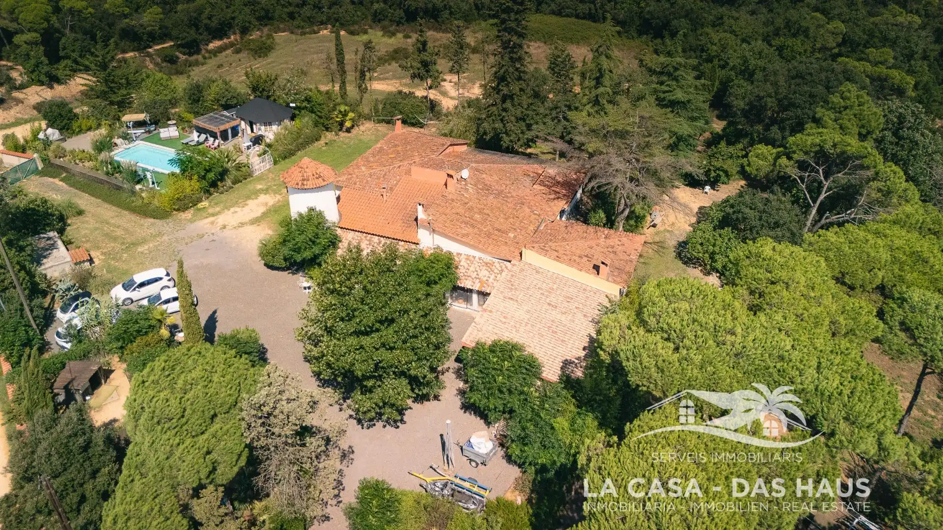 Vista exterior de Finca rústica en venta en Maçanet de la Selva