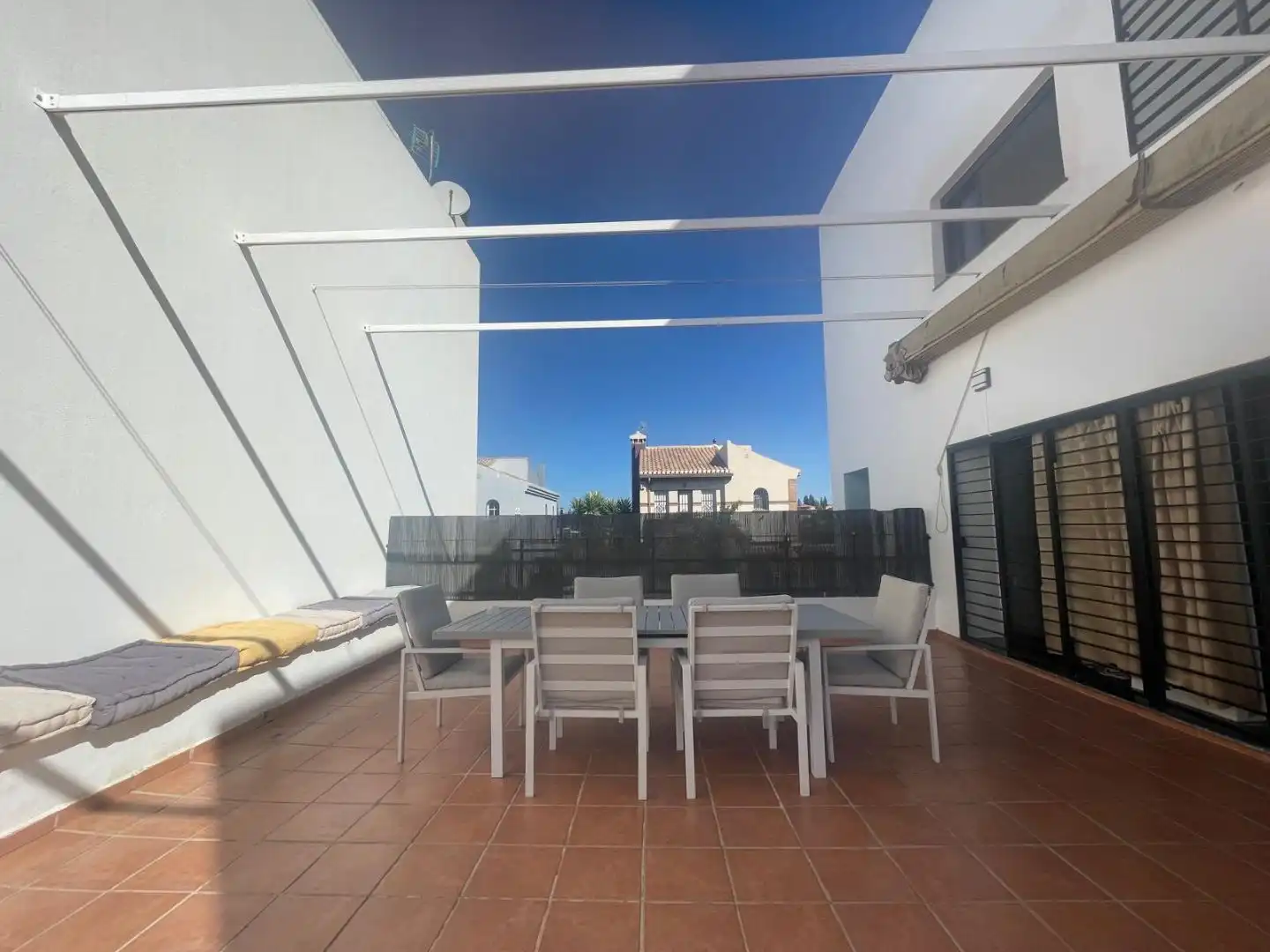 Terrassa de Casa o xalet en venda en Albolote amb Aire condicionat, Terrassa i Piscina