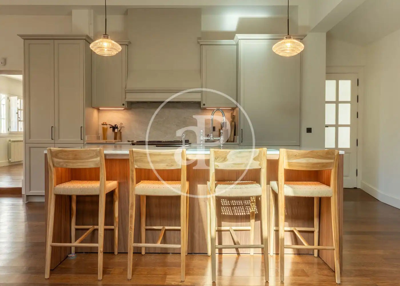 Cocina de Casa o chalet de alquiler en Madrid con Aire acondicionado, Calefacción y Jardín privado