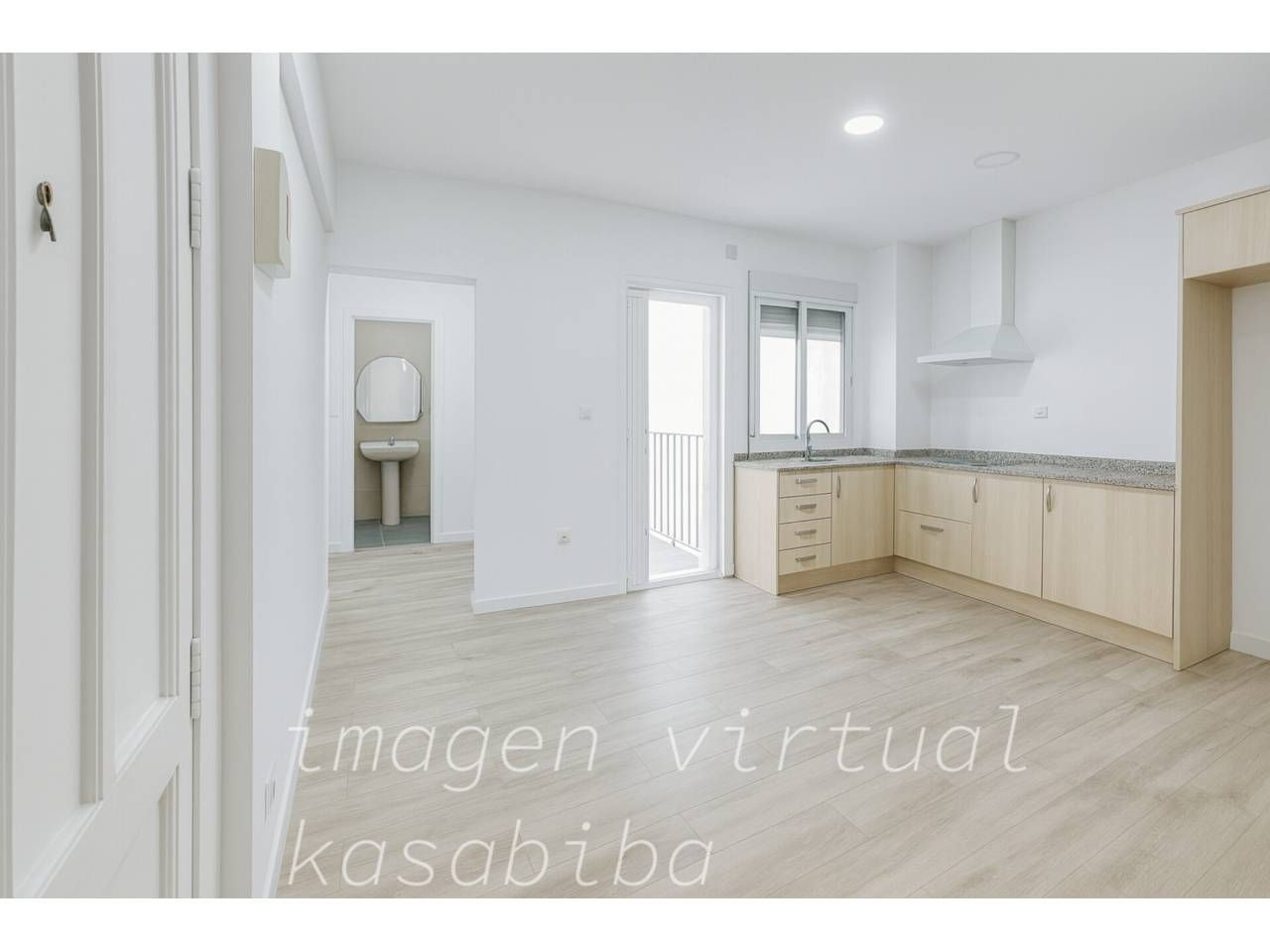 Cuina de Pis en venda en  Valencia Capital amb Balcó