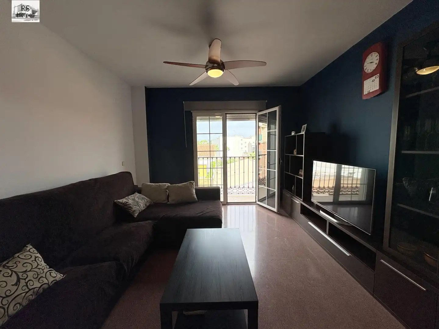 Living room of Flat for sale in Vilamarxant  with Air Conditioner, Heating and Storage room