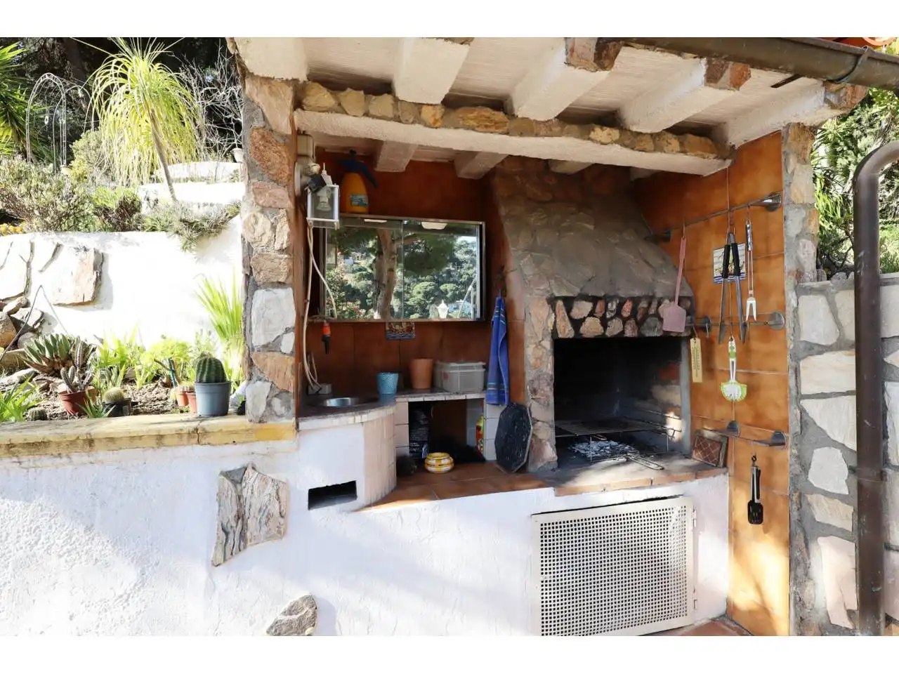 Jardín de Casa o chalet en venta en Lloret de Mar con Jardín privado, Terraza y Amueblado