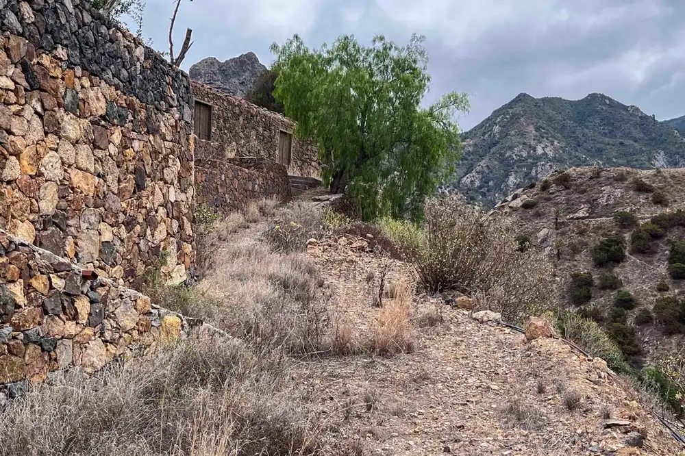 Vista exterior de Finca rústica en venta en Vallehermoso con Amueblado