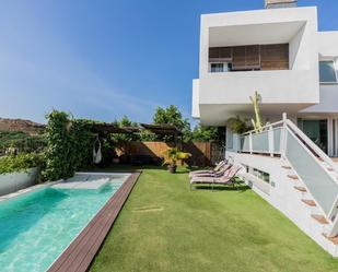 Swimming pool of House or chalet for sale in Mijas  with Air Conditioner, Heating and Private garden