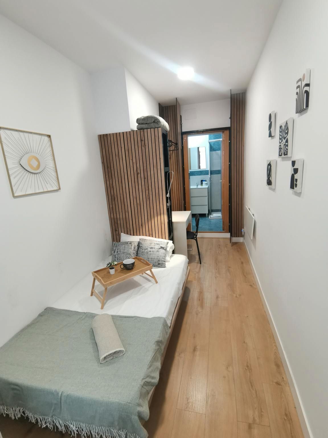 Bedroom of Flat to share in Leganés  with Air Conditioner, Heating and Furnished