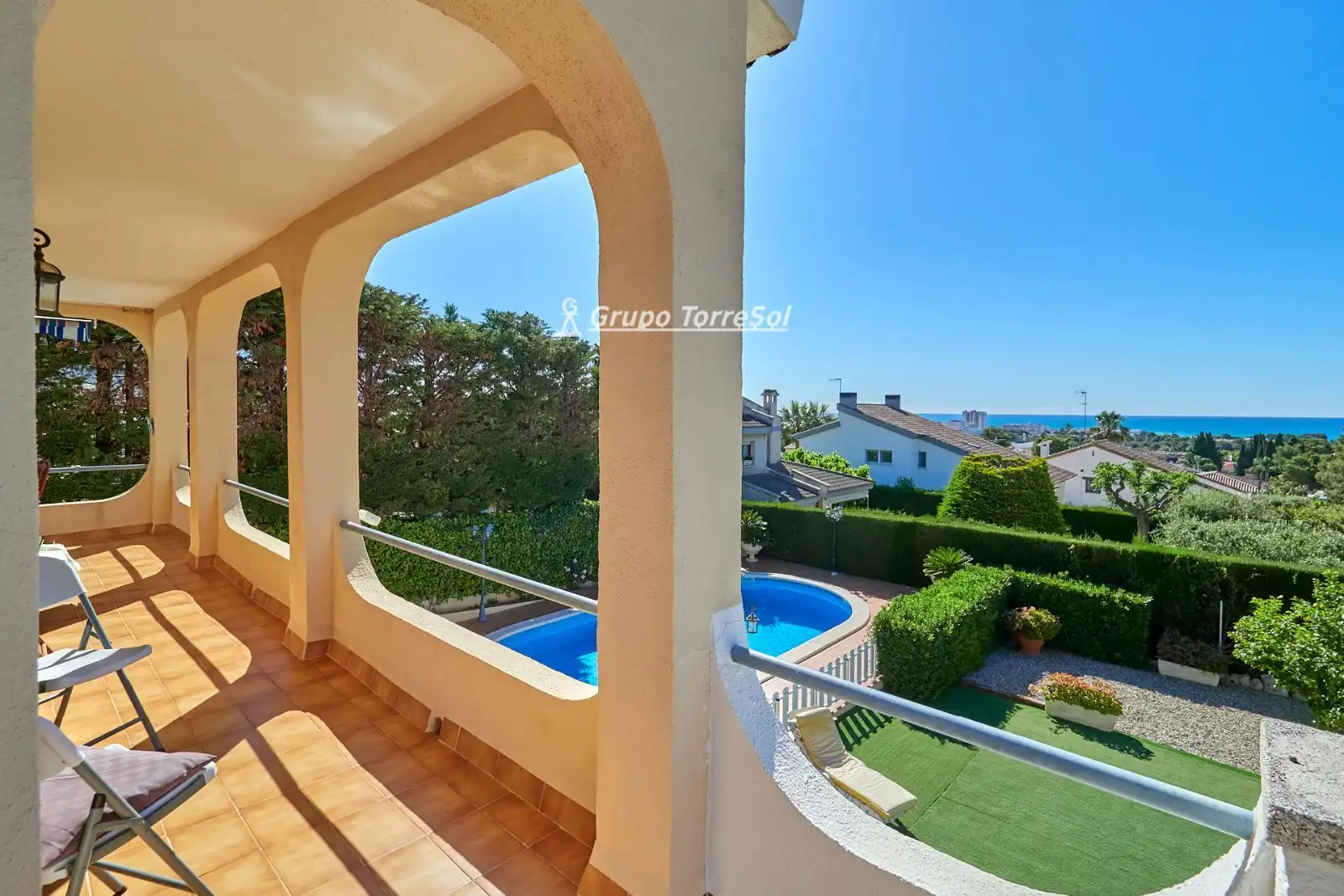 Terraza de Casa o chalet en venta en El Vendrell con Calefacción, Terraza y Piscina