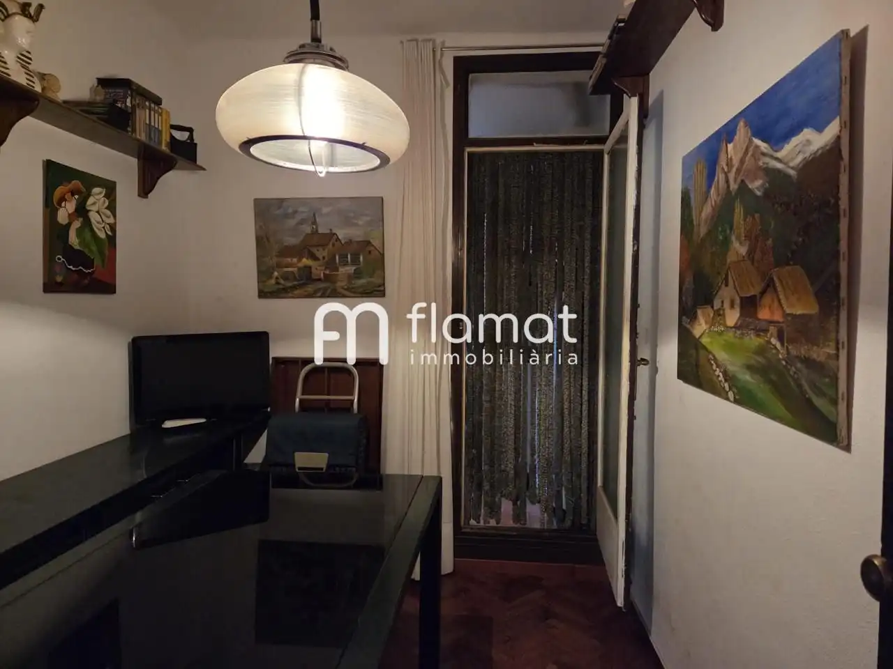 Bedroom of Duplexes for sale in Santa Coloma de Gramenet  with Air Conditioner, Terrace and Balcony