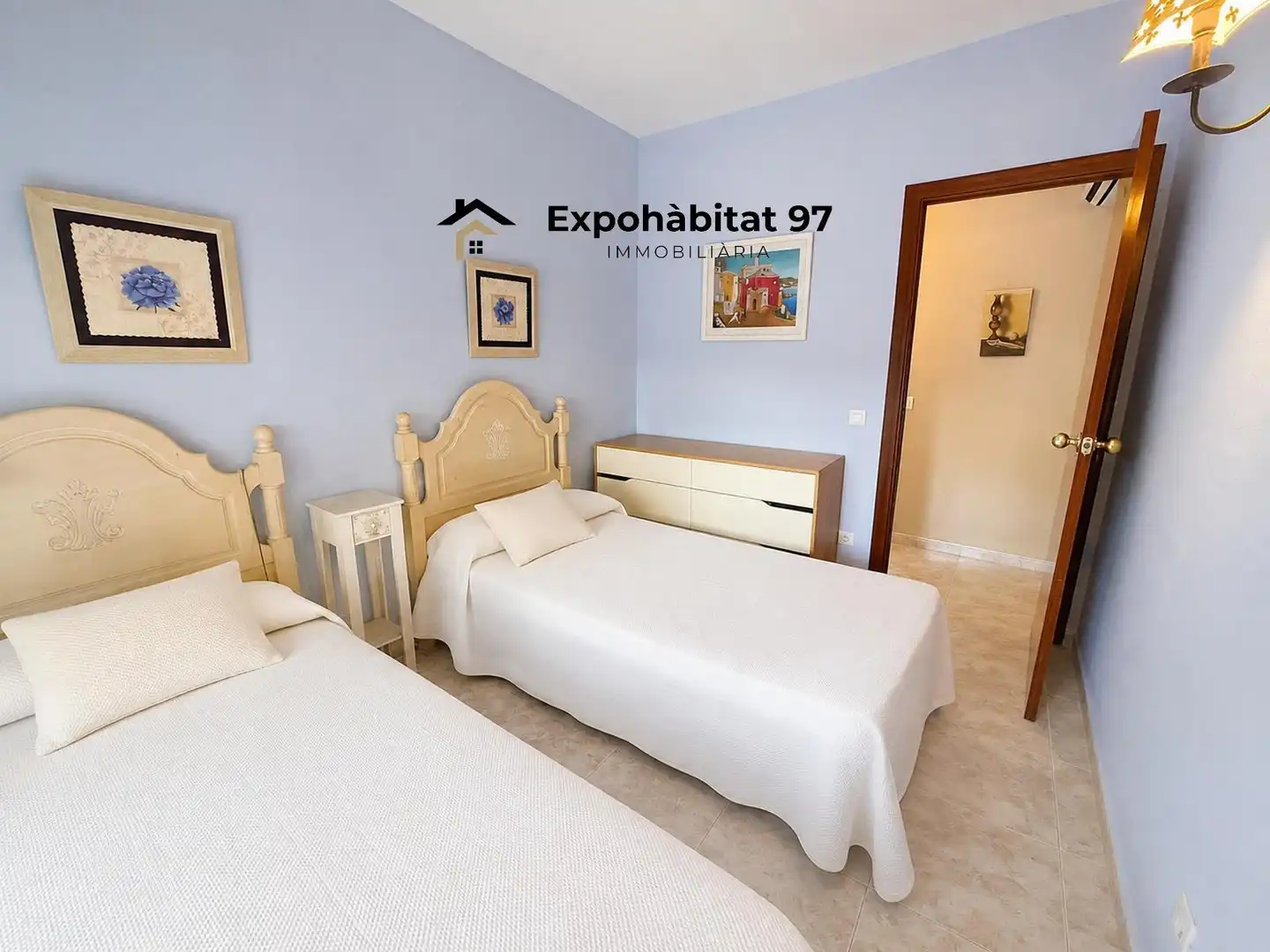 Dormitori de Apartament en venda en Salou amb Aire condicionat, Jardí privat i Terrassa