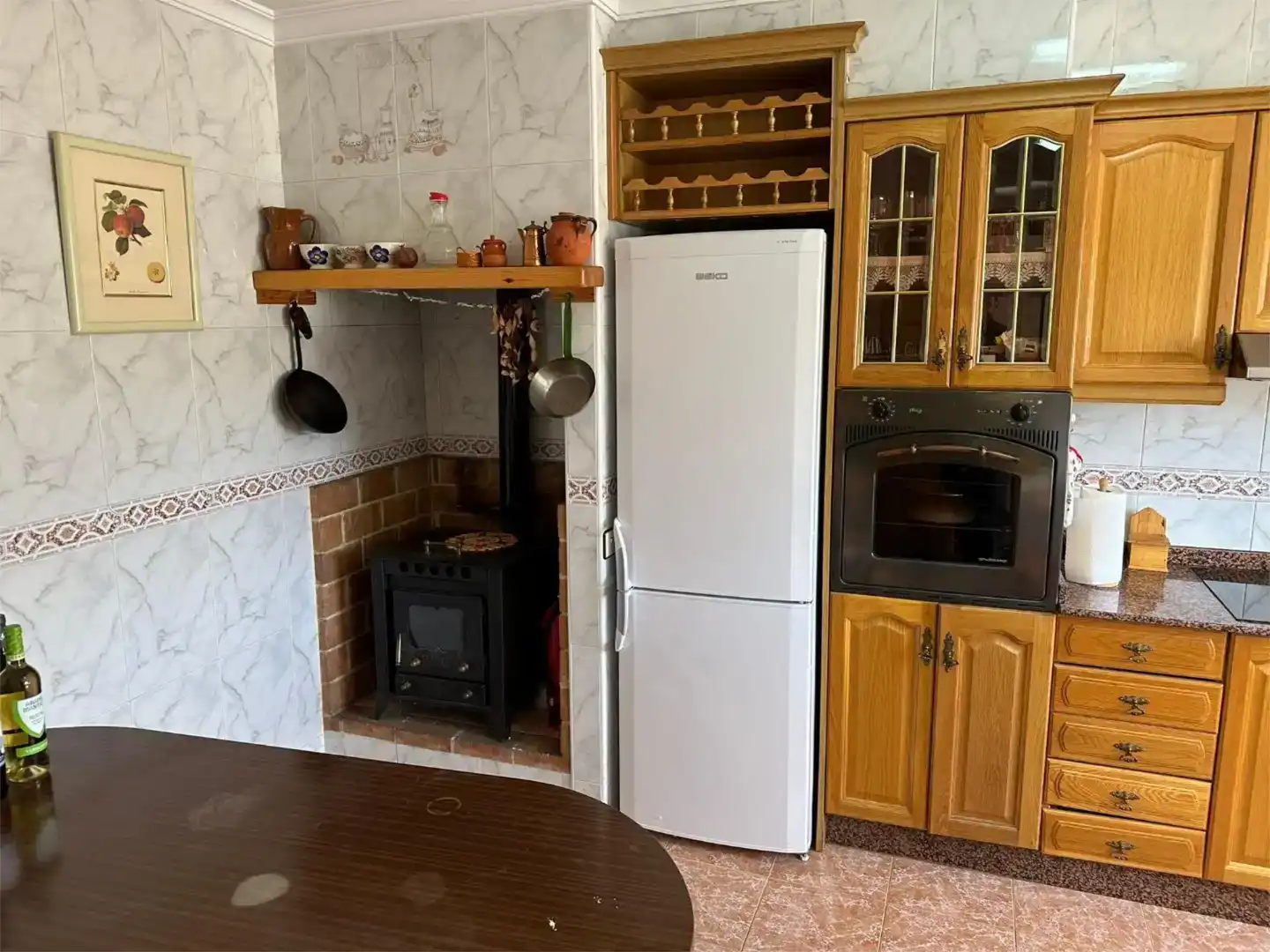 Cocina de Piso en venta en Letur con Jardín privado, Trastero y Amueblado