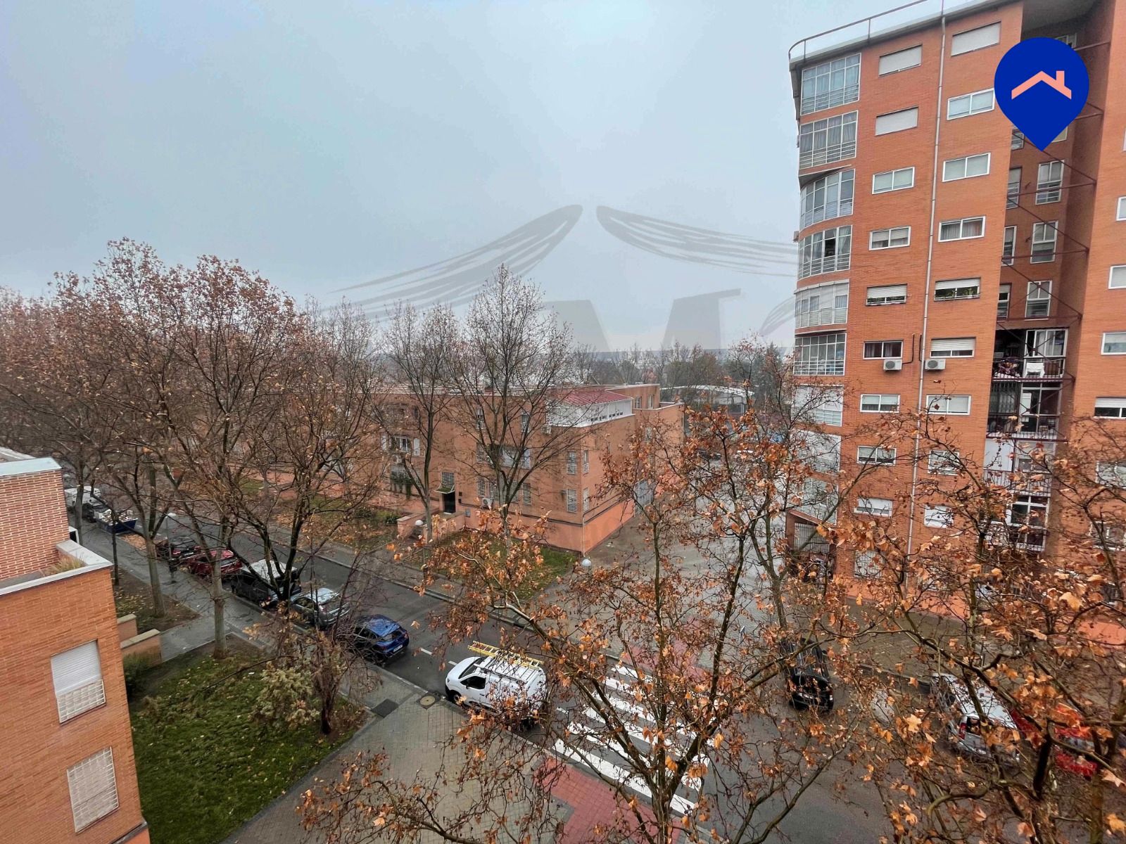 Parking of Flat for sale in  Madrid Capital  with Parquet flooring, Terrace and Balcony