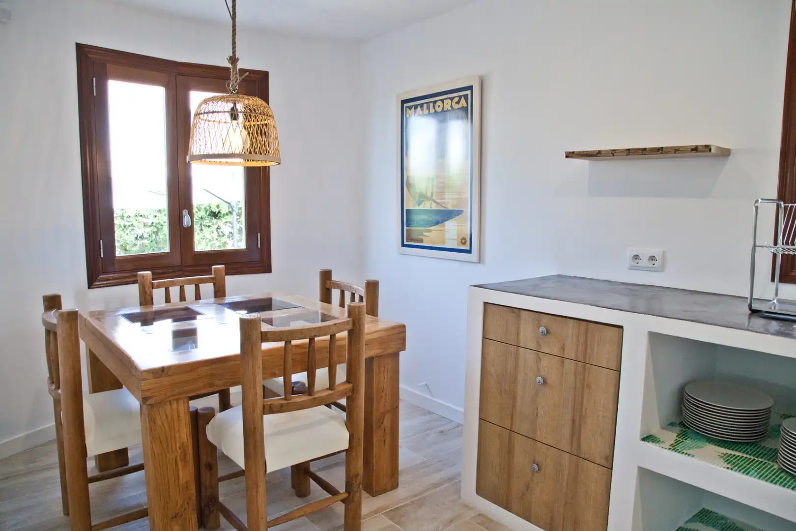 Comedor de Casa adosada en venta en  Palma de Mallorca con Aire acondicionado, Calefacción y Jardín privado