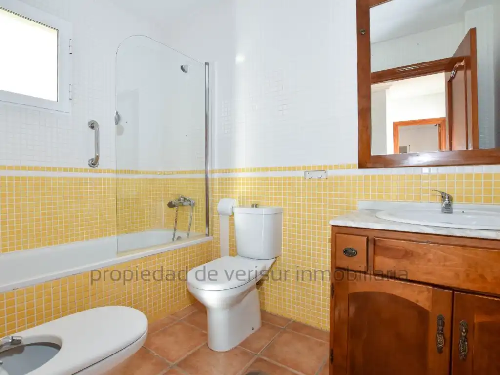 Bathroom of Houses for rent in Vera  with Private garden and Community pool