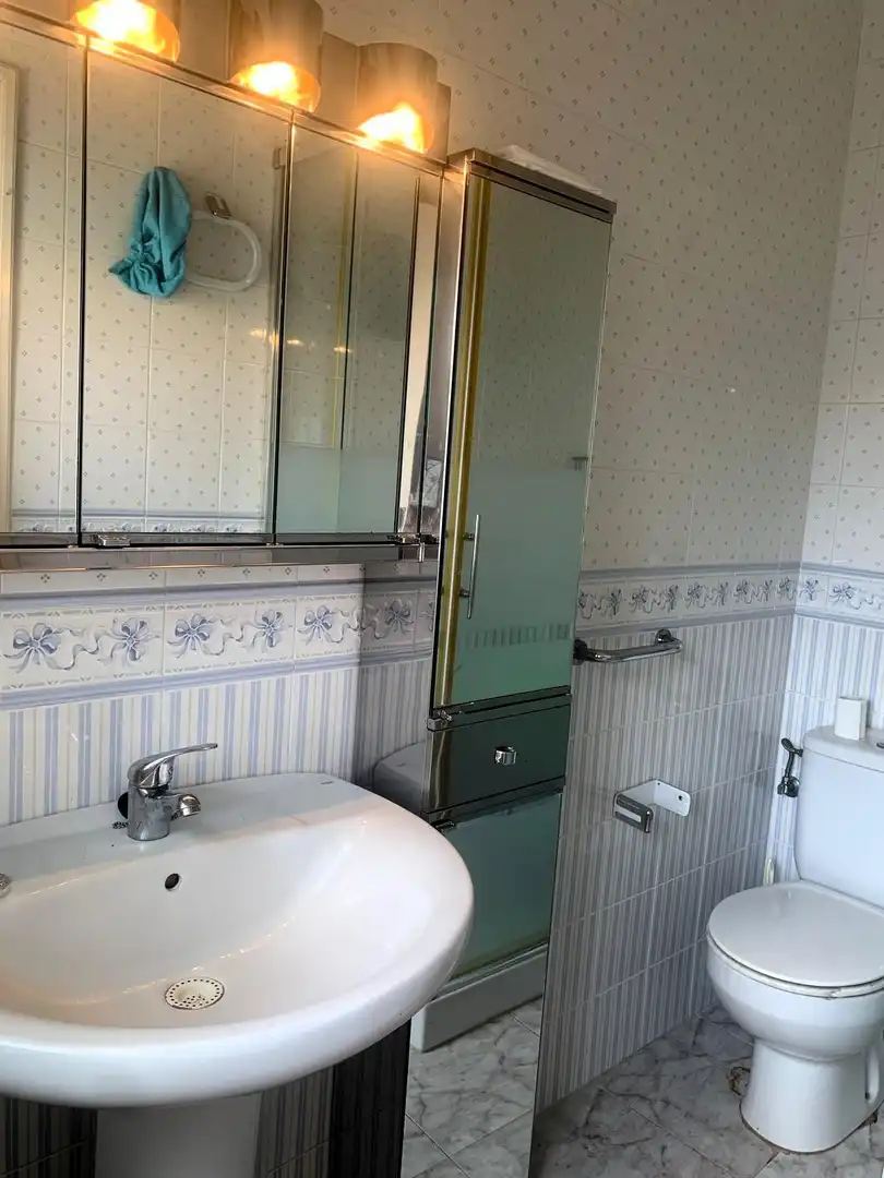 Bathroom of Flat for sale in Plasencia  with Air Conditioner