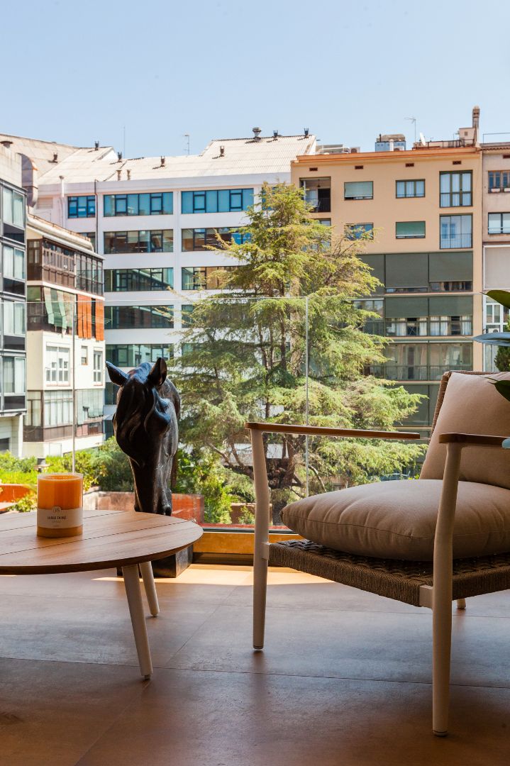 Terrace of Flat to rent in  Barcelona Capital  with Air Conditioner, Heating and Terrace