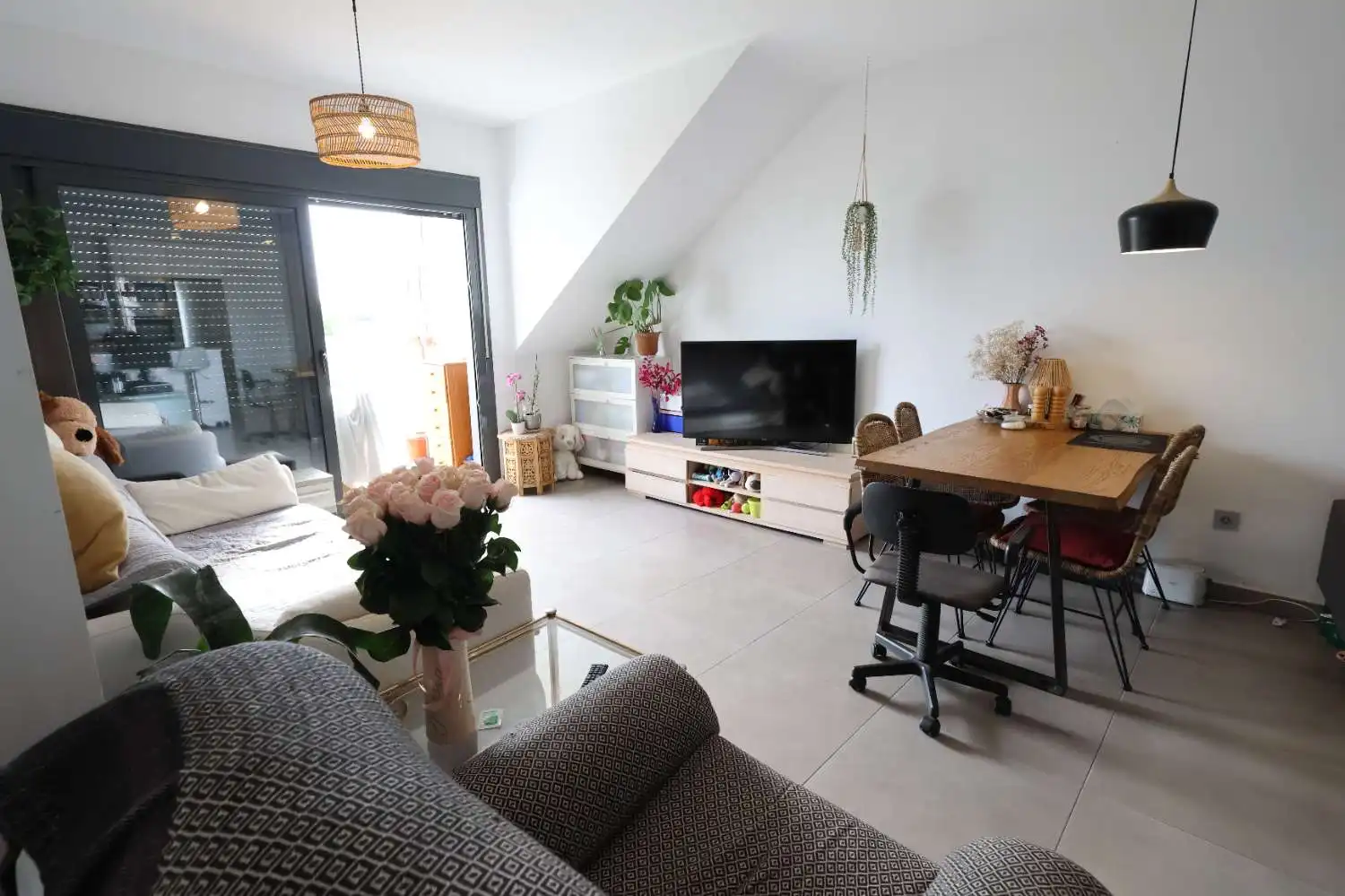 Sala de estar de Apartamento en venta en Pilar de la Horadada con Aire acondicionado, Calefacción y Terraza