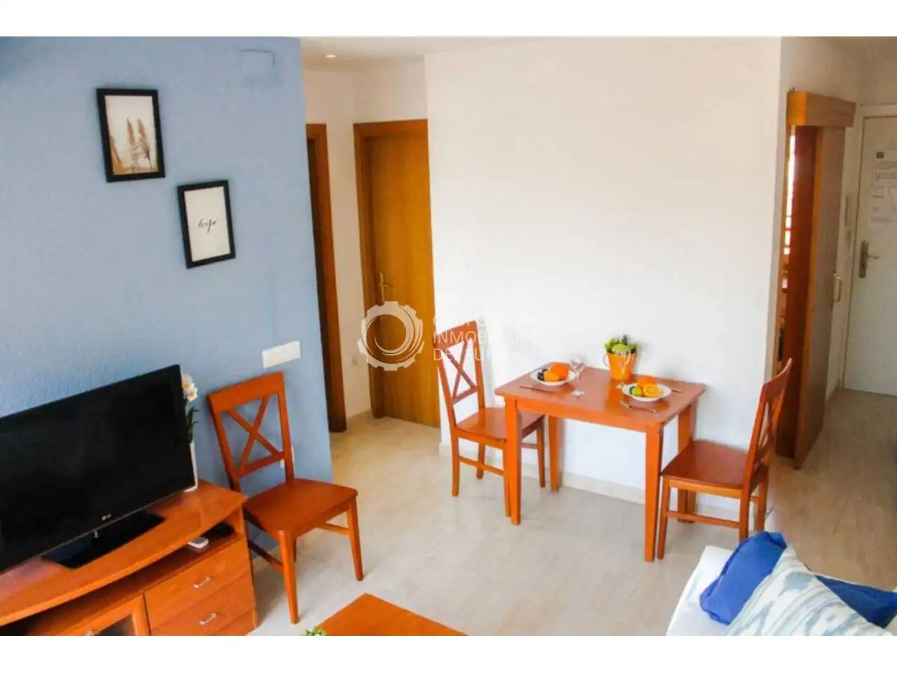 Dormitori de Apartament de lloguer en Barbate amb Aire condicionat, Terrassa i Moblat