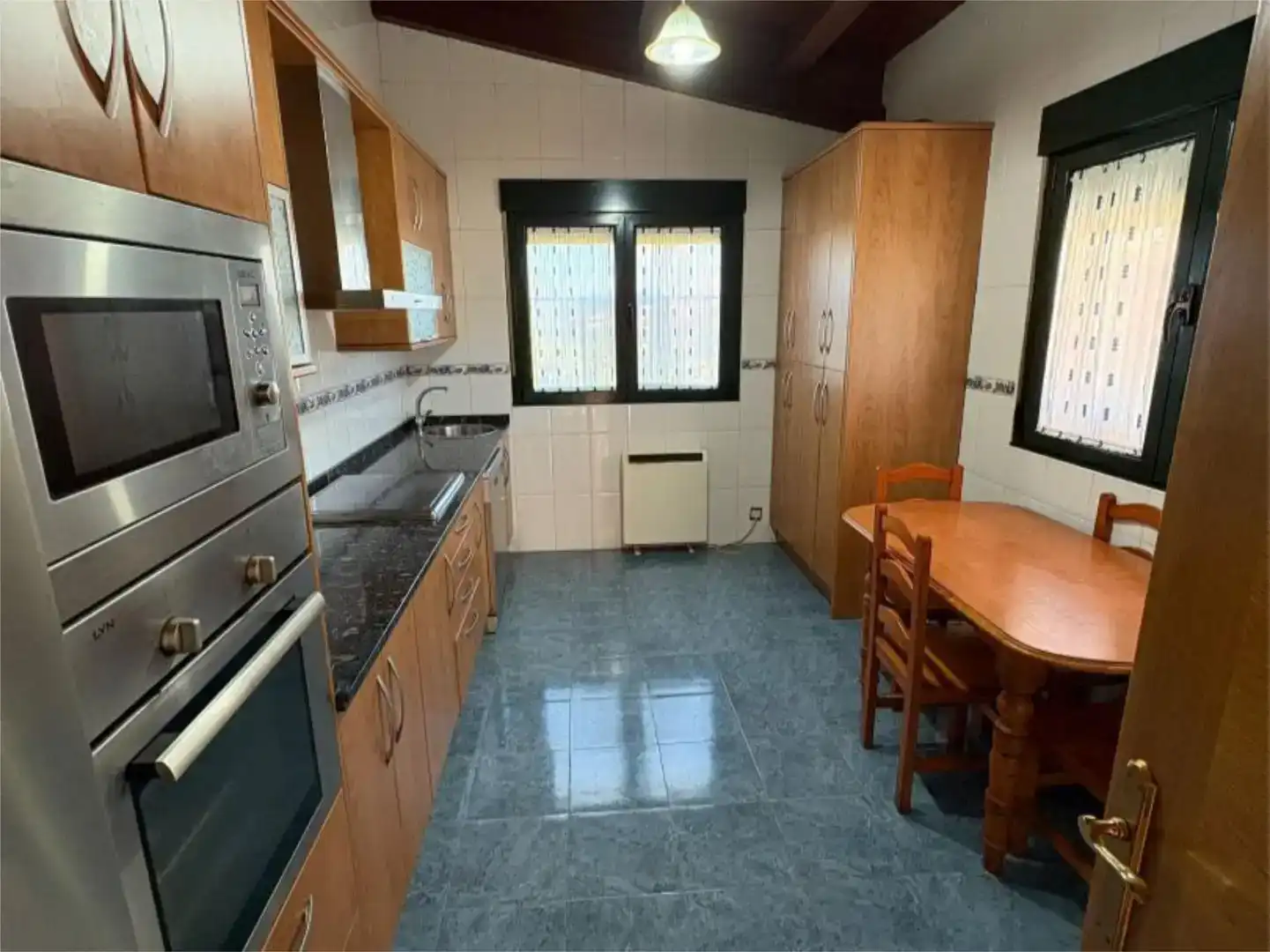 Kitchen of Flat for sale in Carrascal de Barregas  with Private garden, Storage room and Swimming Pool