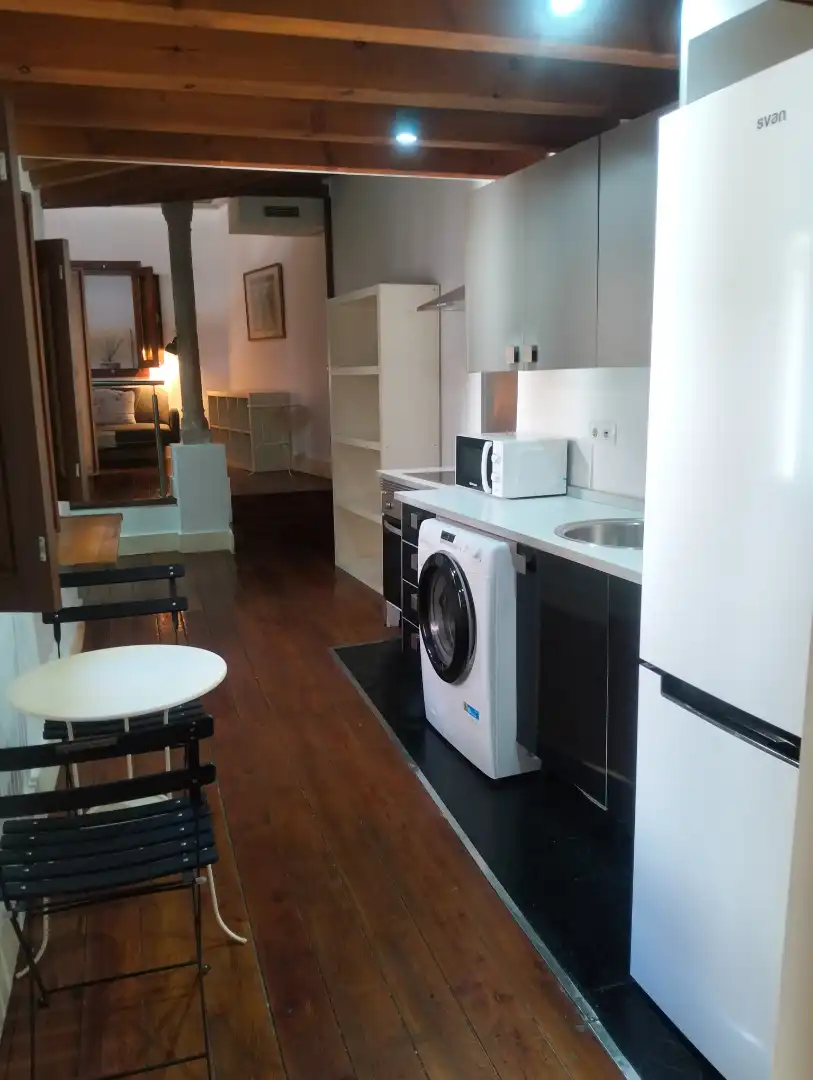 Cocina de Apartamento de alquiler en Toledo con Aire acondicionado, Calefacción y Parquet
