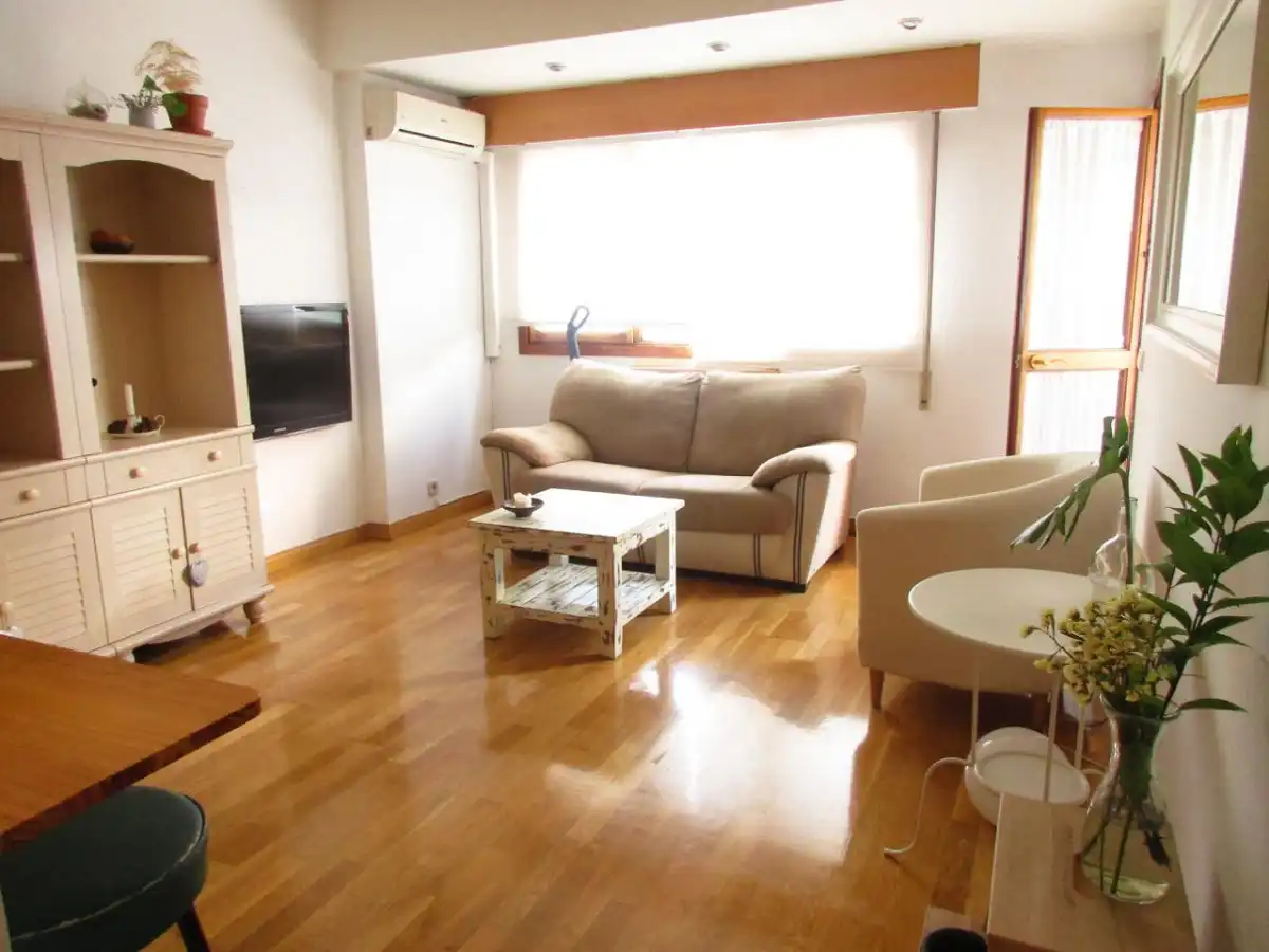 Sala d'estar de Pis de lloguer en Madrid amb Aire condicionat, Calefacció i Terrassa