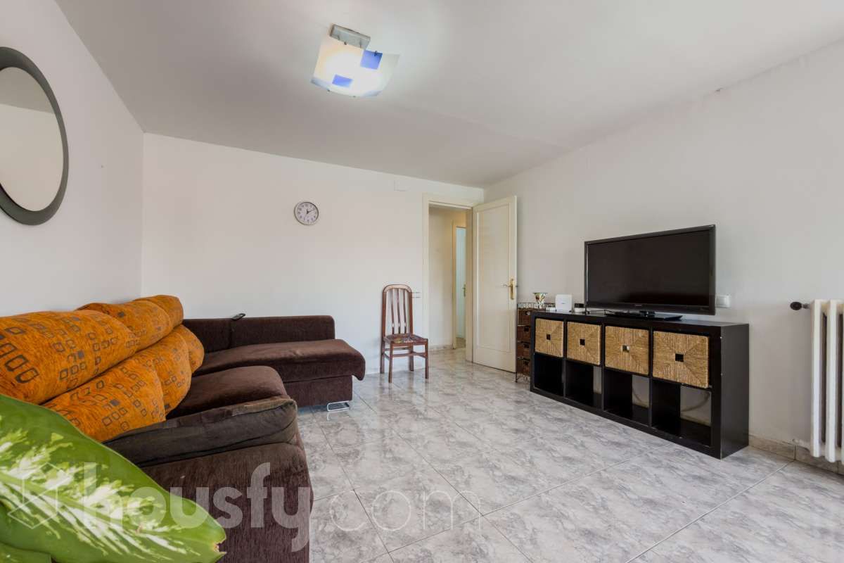 Sala d'estar de Pis en venda en  Barcelona Capital amb Calefacció