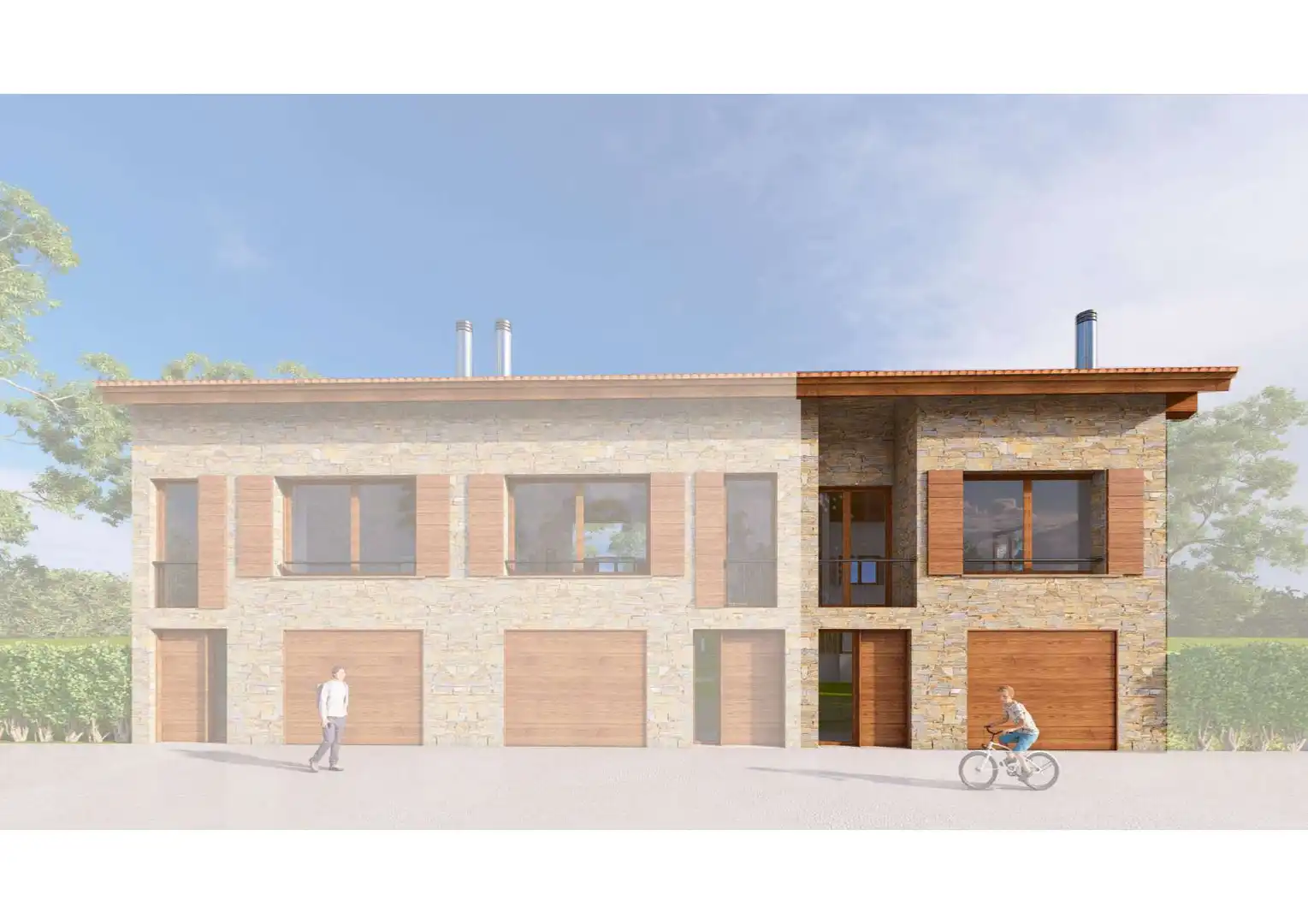 Vista exterior de Casa o xalet en venda en Llanars amb Jardí privat, Parquet i Terrassa