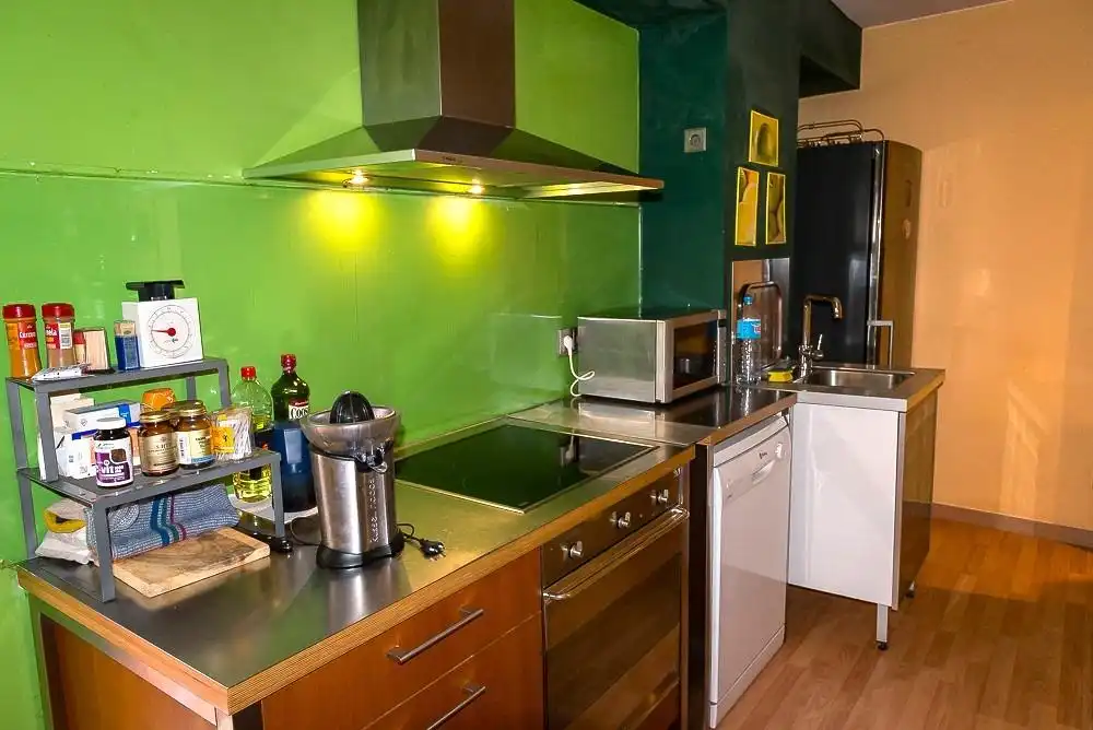 Cocina de Dúplex en venta en Barcelona con Aire acondicionado, Parquet y Terraza