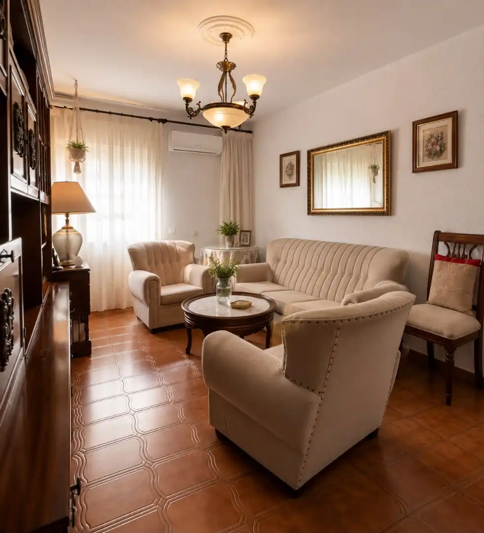 Living room of Flat for sale in Sevilla