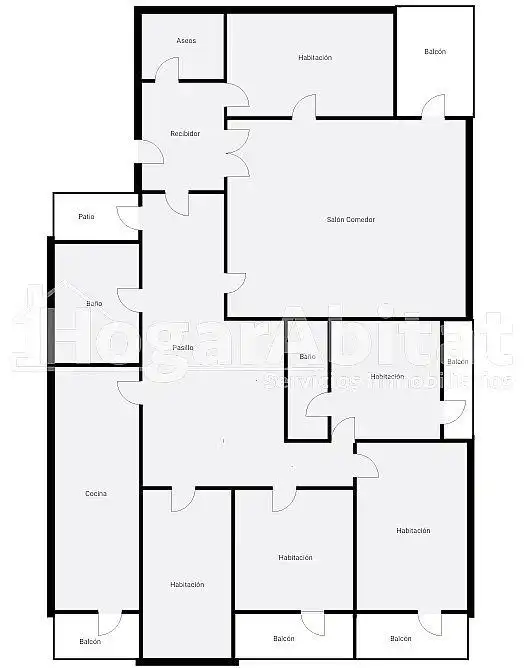 Flat for sale in Vila-real  with Air Conditioner, Heating and Furnished
